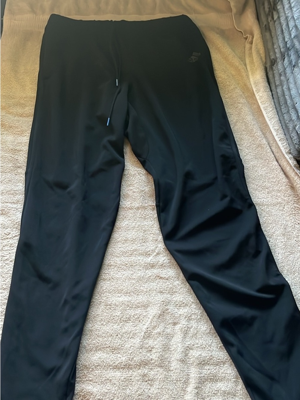 adidas Black Athletic Jogger Sweatpants